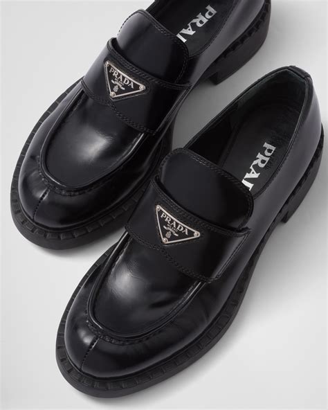 prada loafer women|prada driving loafers women's.